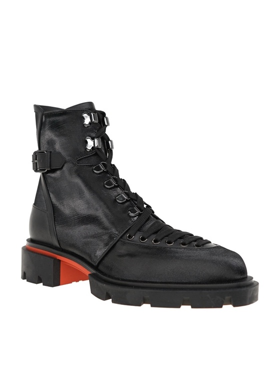 Christian Louboutin Our Macademia Boots Coated Canvas Size 10 US New main image 6